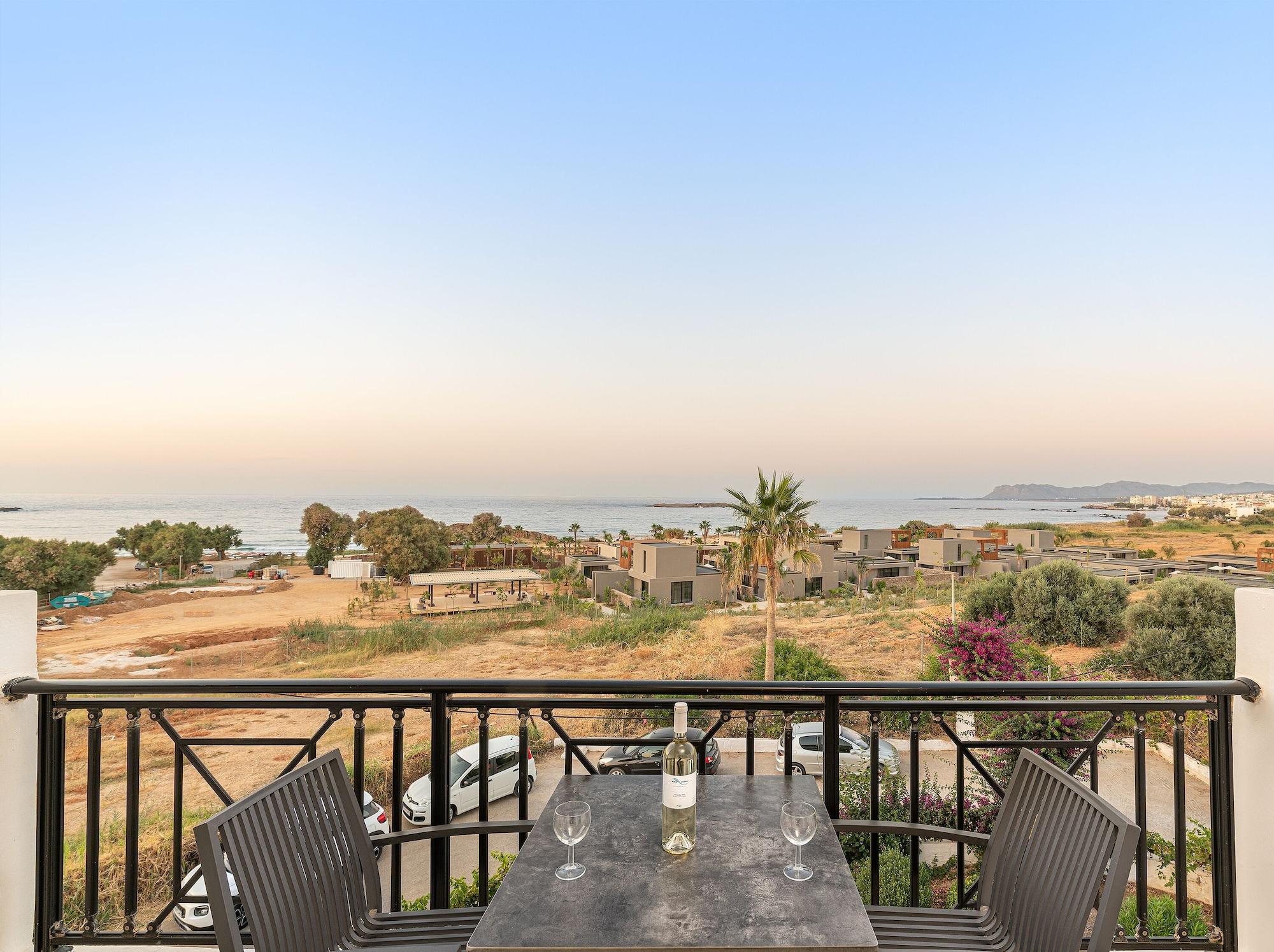Sea View Hotel & Apartments Kato Daratso Ngoại thất bức ảnh