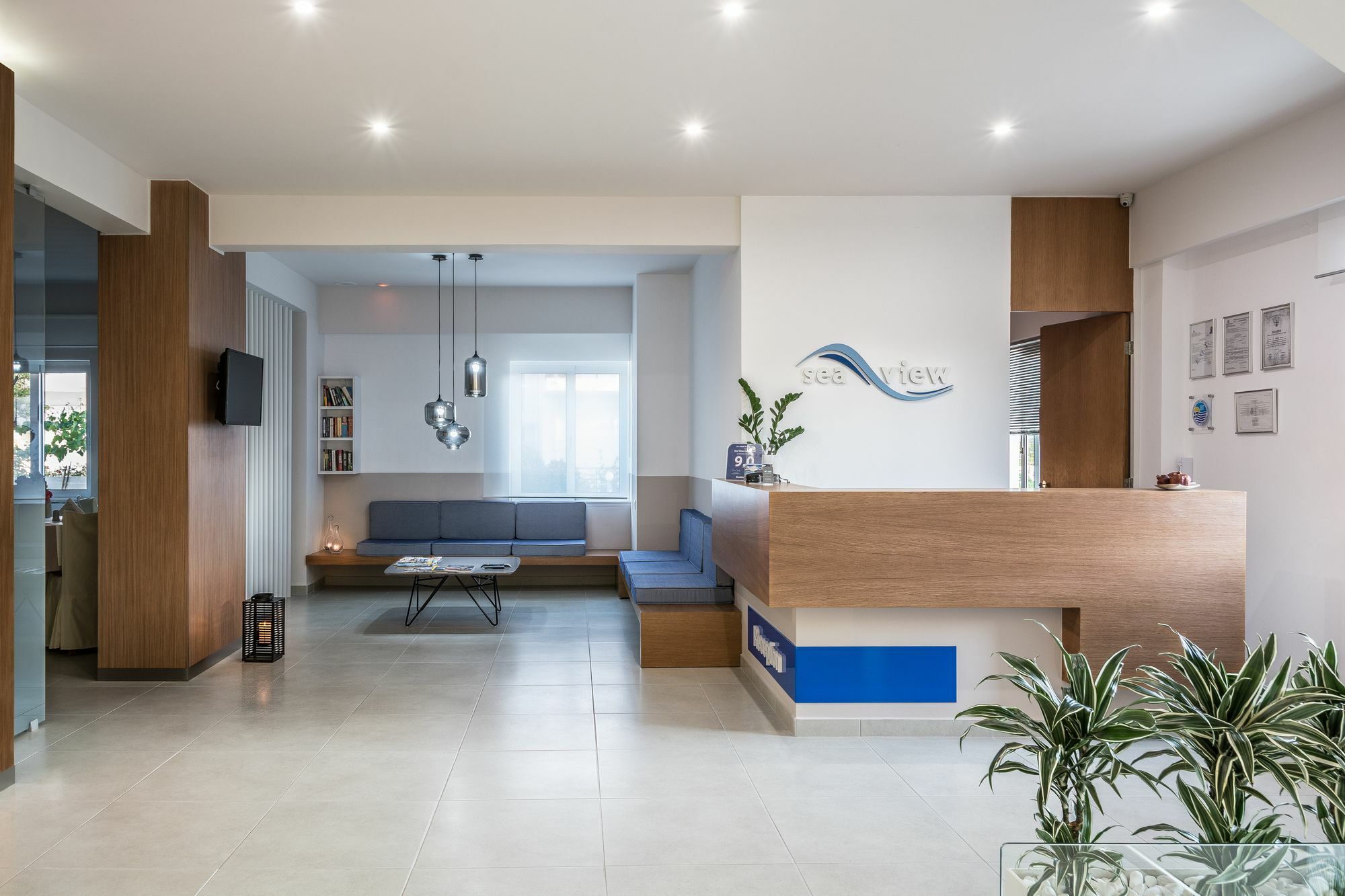 Sea View Hotel & Apartments Kato Daratso Ngoại thất bức ảnh
