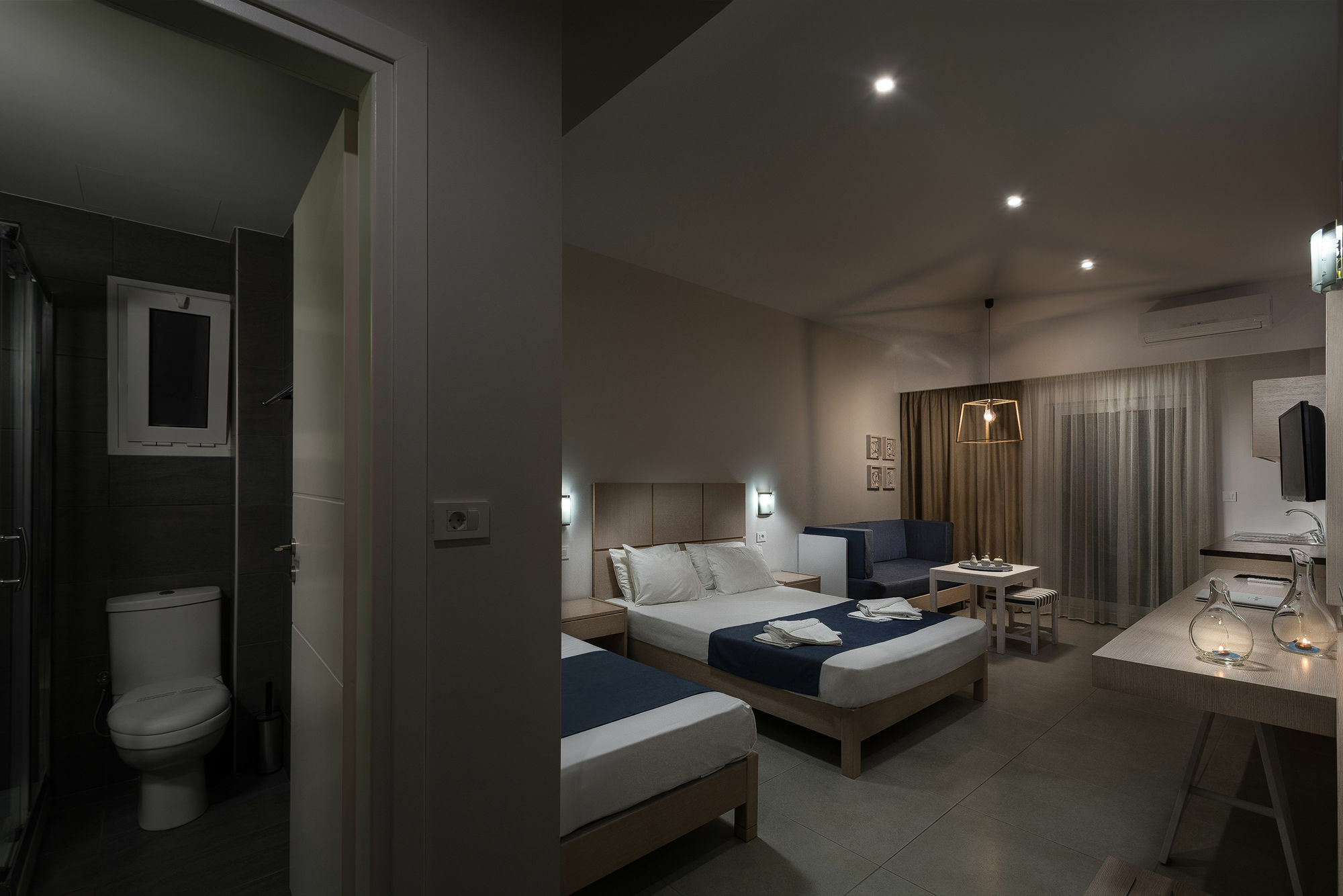 Sea View Hotel & Apartments Kato Daratso Ngoại thất bức ảnh